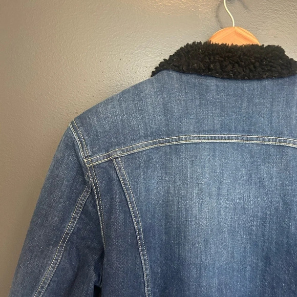 Lee Storm Rider vintage amazing black Sherpa insulated perfect women’s M mint!! - Picture 3 of 12